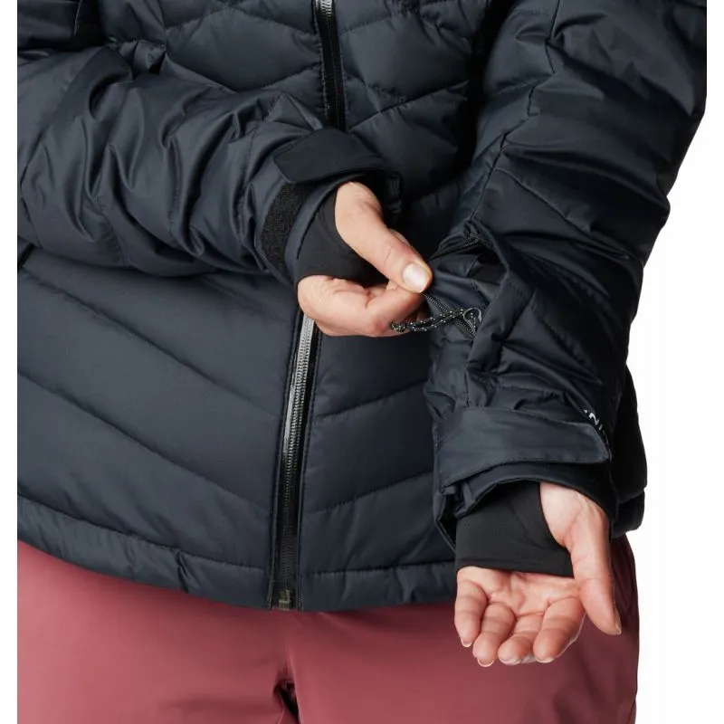 Chaqueta de esquí para mujer Columbia Roaring Fork Down (Black)