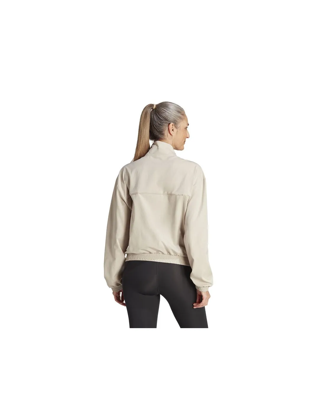 CHAQUETA DE FITNESS ADIDAS TRES MIN 1/4Z MUJER