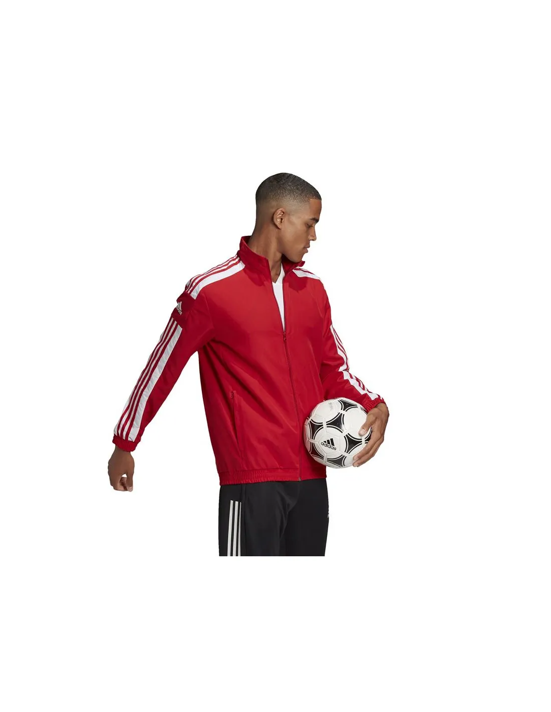 Chaqueta de fútbol adidas Presentación Squadra 21 M Red