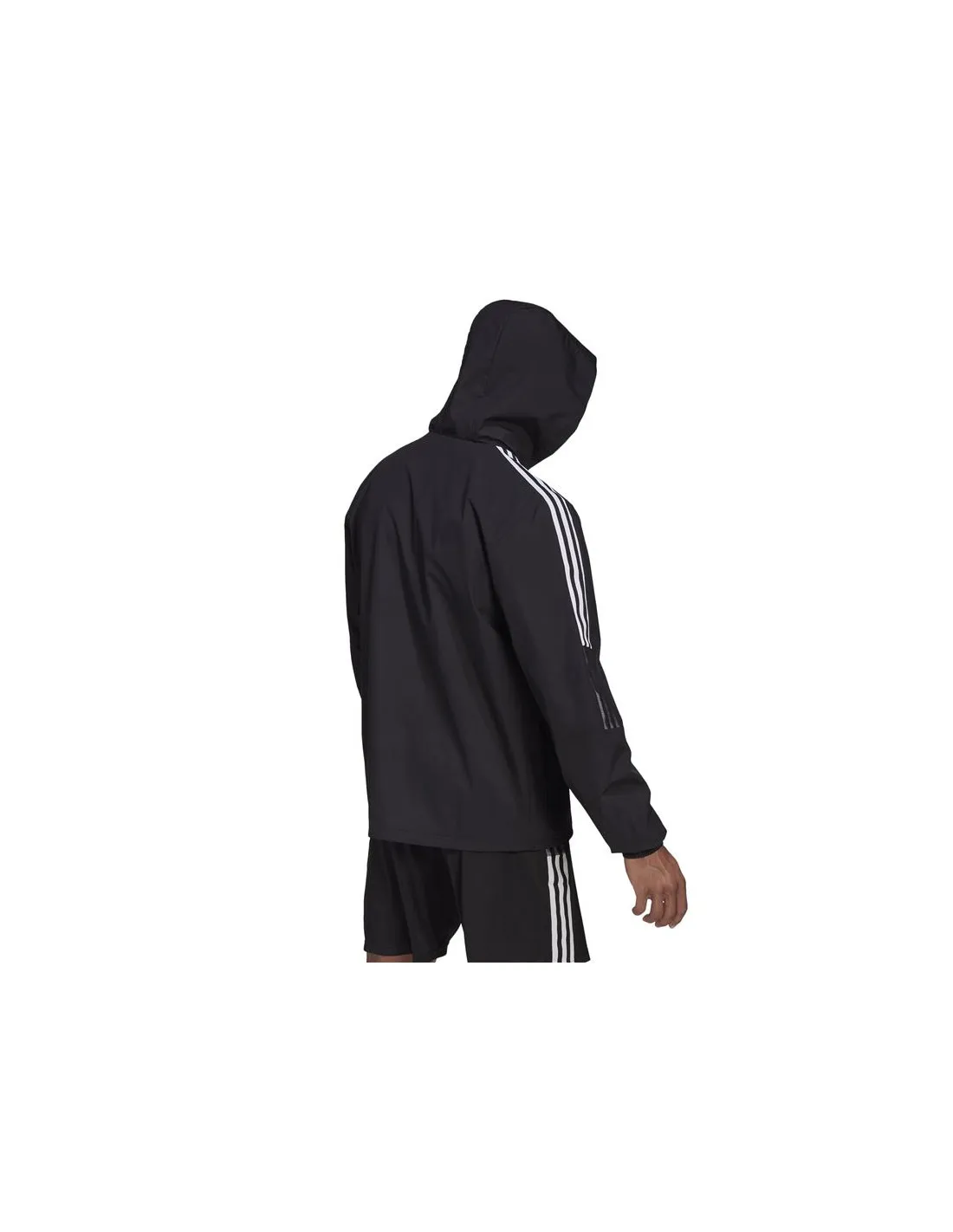 CHAQUETA DE FúTBOL ADIDAS TIRO 21 ALLWEATHER M BLACK