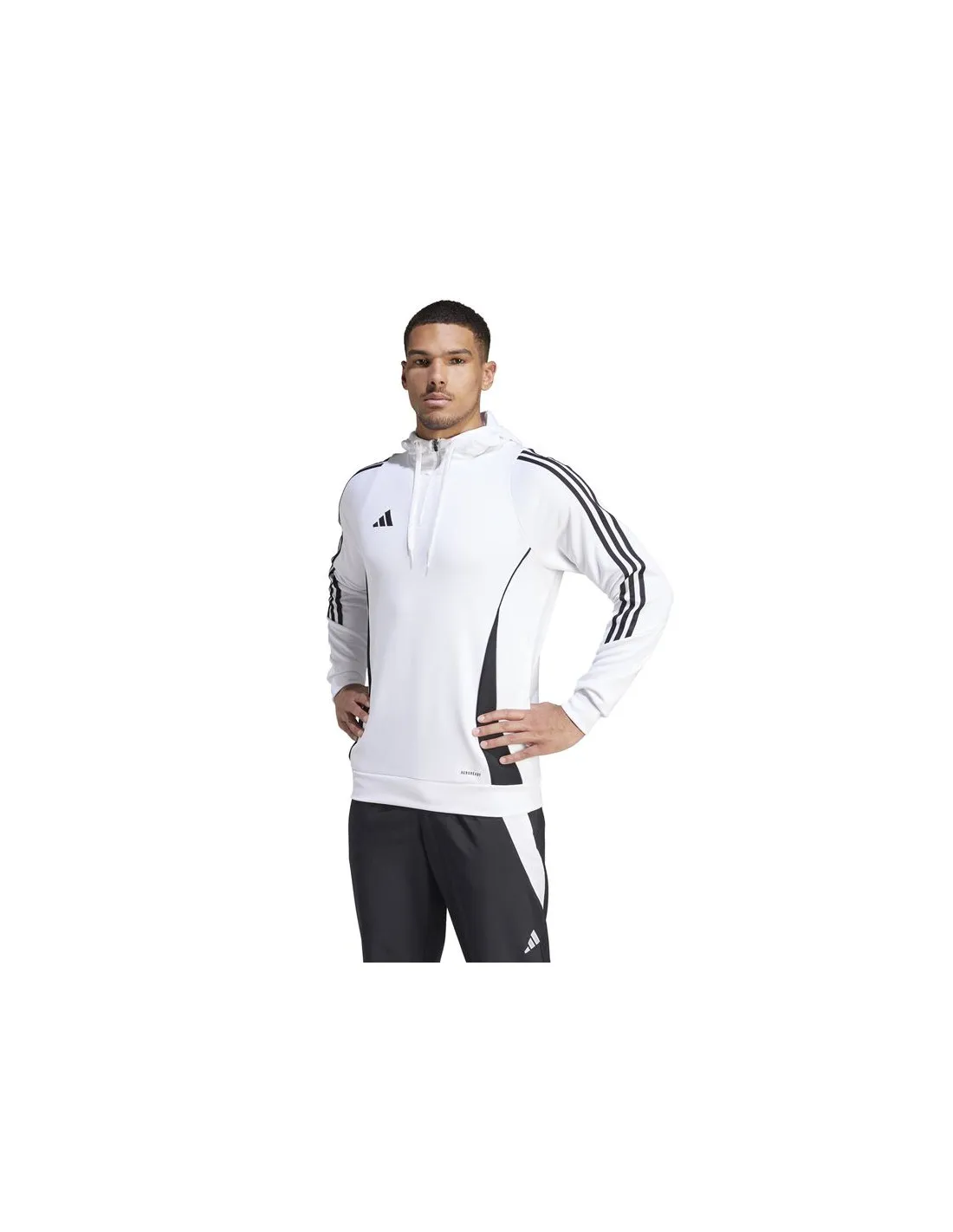 Chaqueta de Fútbol adidas Tiro24 Hombre Blanco