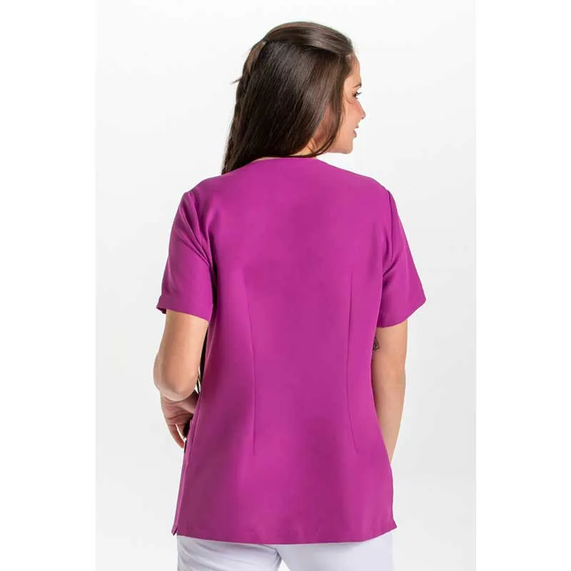 CHAQUETA DE MICROFIBRA PúRPURA CON TAPETA LILA  DYNEKE