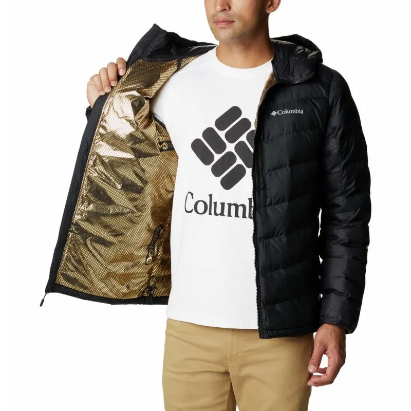 Chaqueta de pluma Columbia Labyrinth Loop Hooded (Black) Hombre