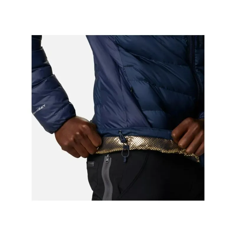 Chaqueta de pluma Columbia Labyrinth Loop Hooded (Collegiate Navy) Hombre