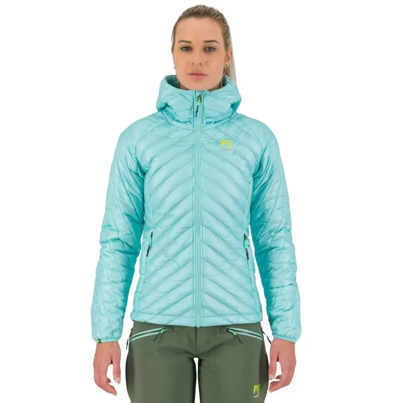 Chaqueta de pluma de mujer Karpos SAS PLAT W JKT (AQUA SKY)
