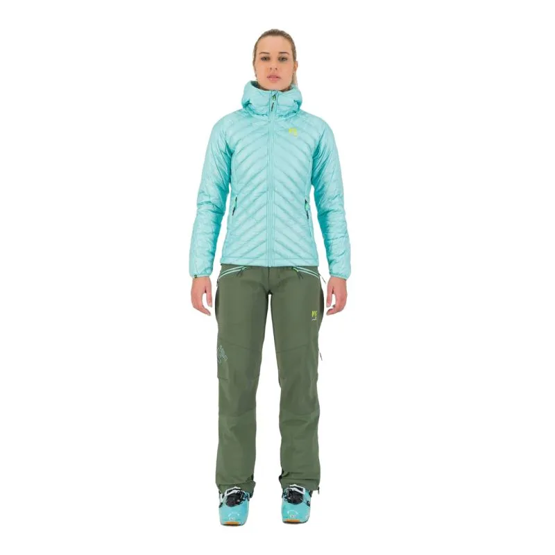 Chaqueta de pluma de mujer Karpos SAS PLAT W JKT (AQUA SKY)