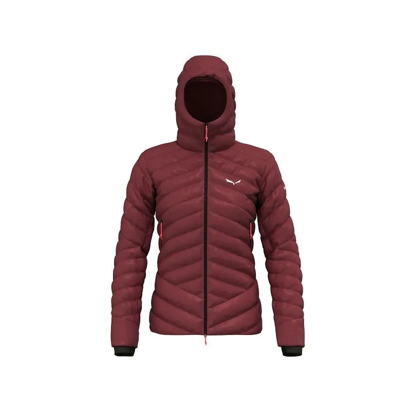 Chaqueta de pluma de mujer Salewa CHAQUETA ORTLES MED 3 RDS DWN (syrah)
