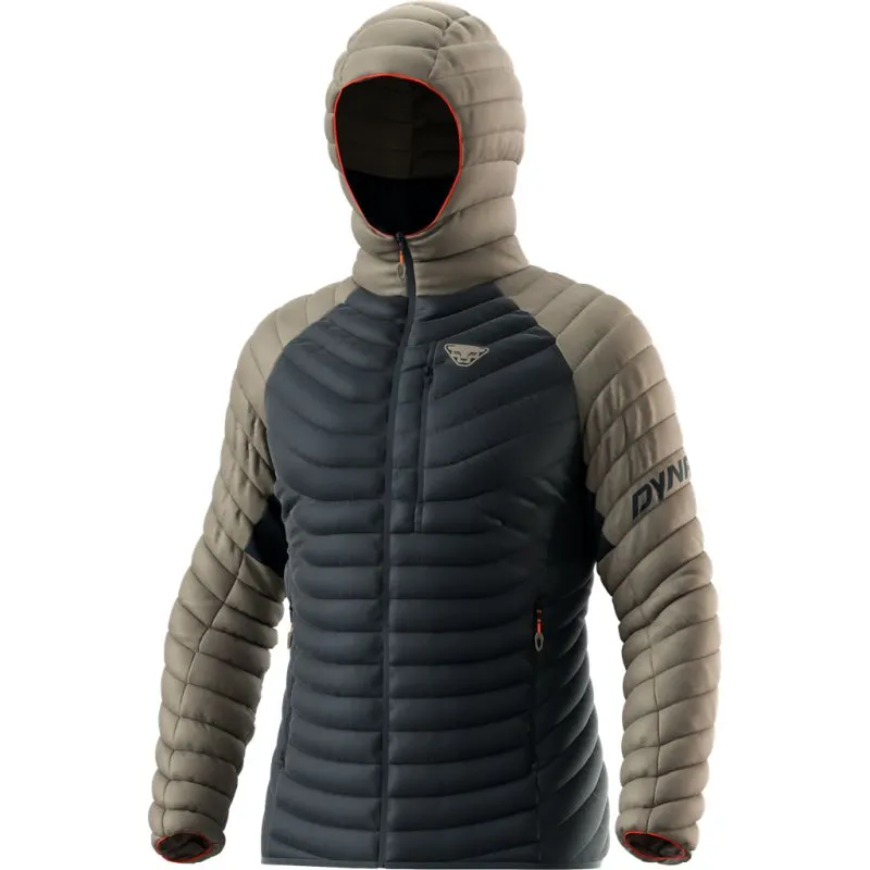 Chaqueta de pluma Dynafit RADICAL DWN RDS M HOOD (rock khaki) Hombre