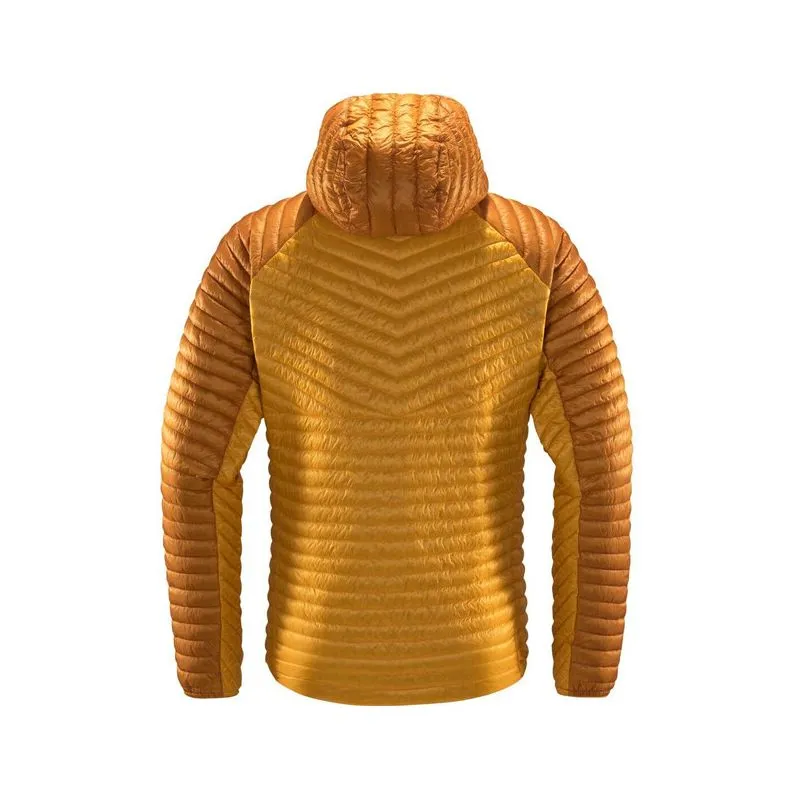 Chaqueta de pluma HAGLOFS L.I.M Mimic (sunny yellow/magnetite) Hombre