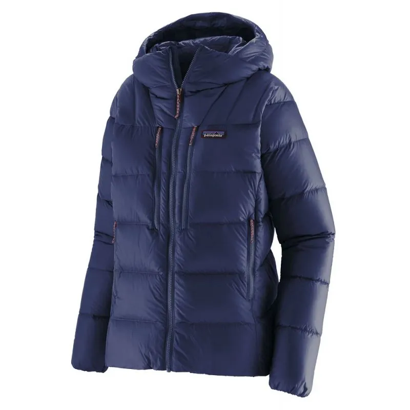 Chaqueta de pluma Patagonia Fitz Roy Down Hoody (Sound blue) Mujer