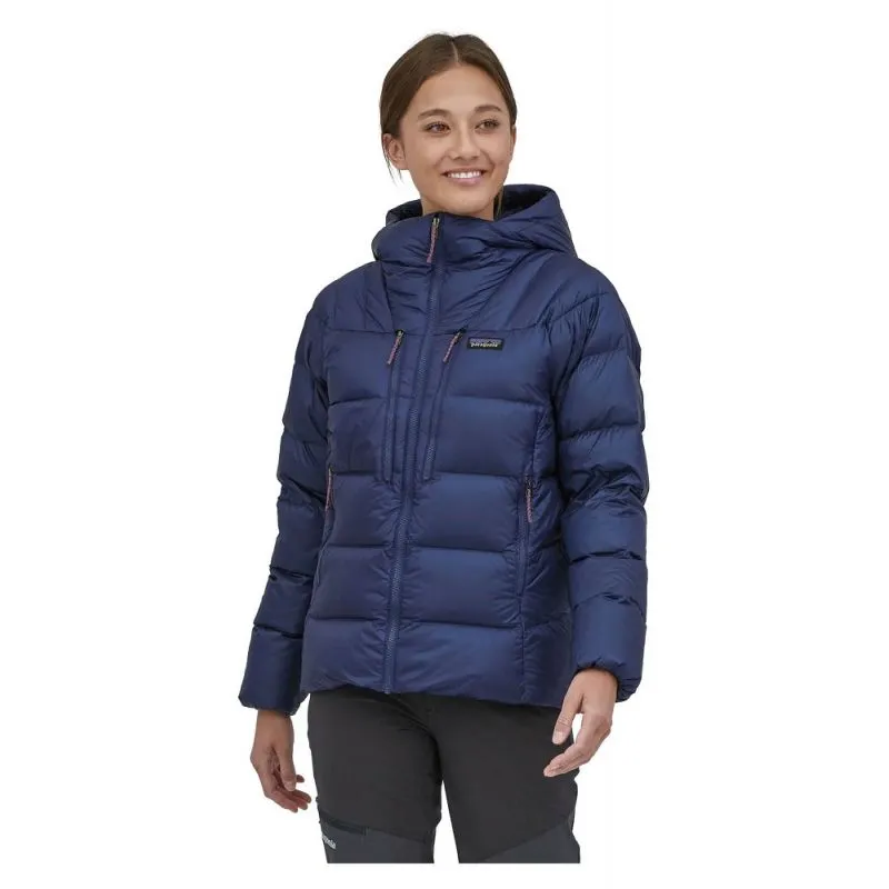 Chaqueta de pluma Patagonia Fitz Roy Down Hoody (Sound blue) Mujer