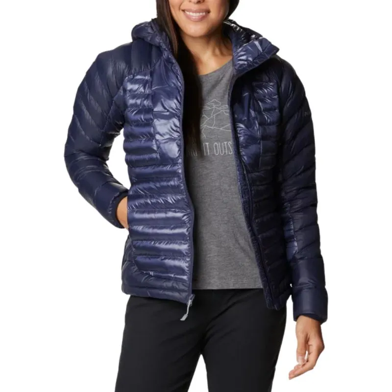 Chaqueta de plumas Columbia Labyrinth Loop (nocturno, oscuro) Mujer