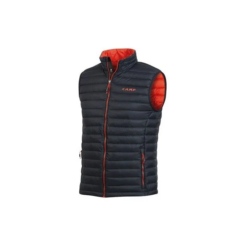 Chaqueta de plumas sin mangas Camp Chaleco Ed Motion (negro/rojo) Hombre