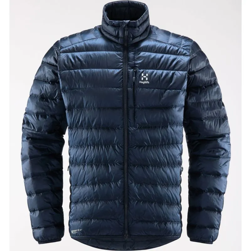 Chaqueta de plumón HAGLÖFS Roc para hombre (azul tarnés)