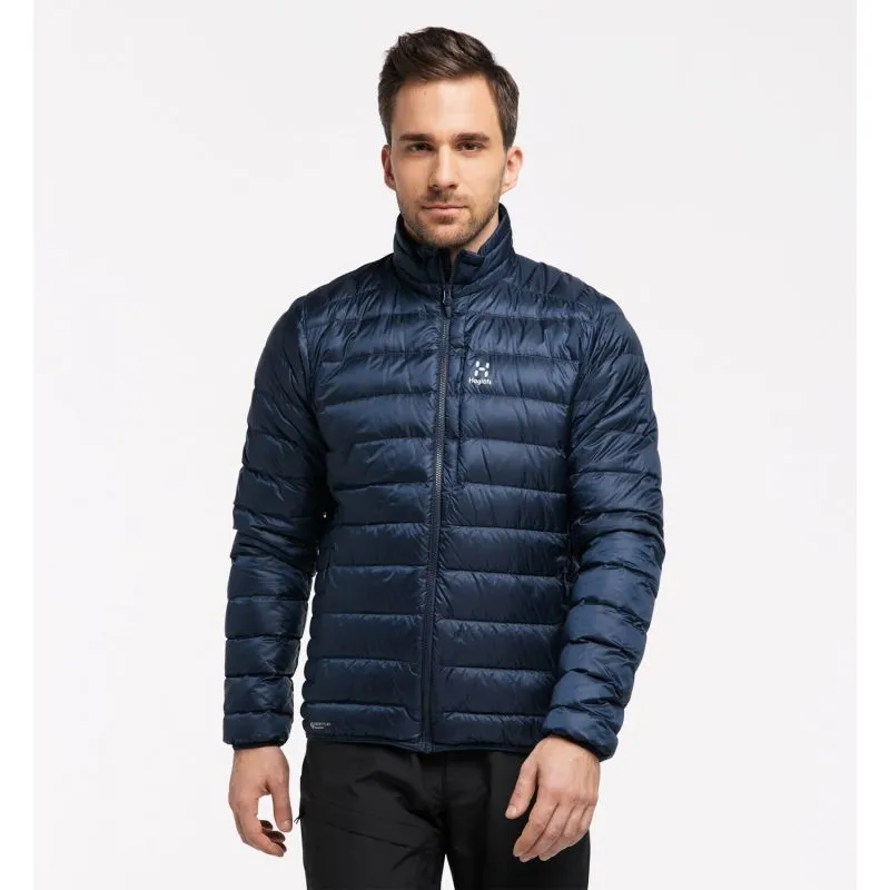 Chaqueta de plumón HAGLÖFS Roc para hombre (azul tarnés)
