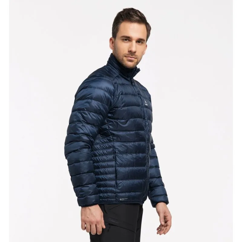 Chaqueta de plumón HAGLÖFS Roc para hombre (azul tarnés)
