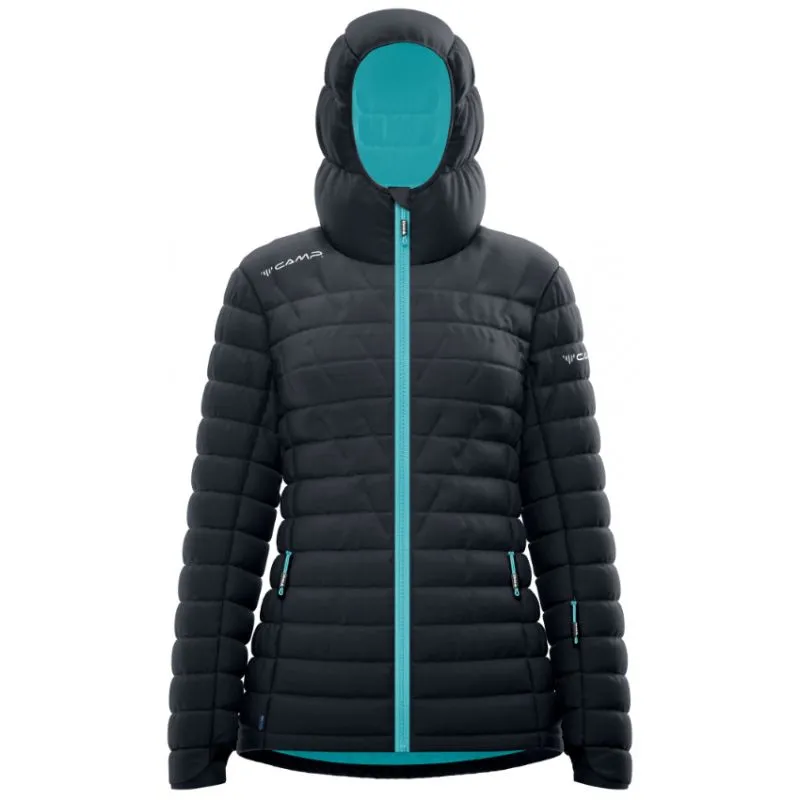 Chaqueta de plumón para mujer Camp CHAQUETA NIVIX LIGHT LADY (NEGRO / AZUL CIELO)
