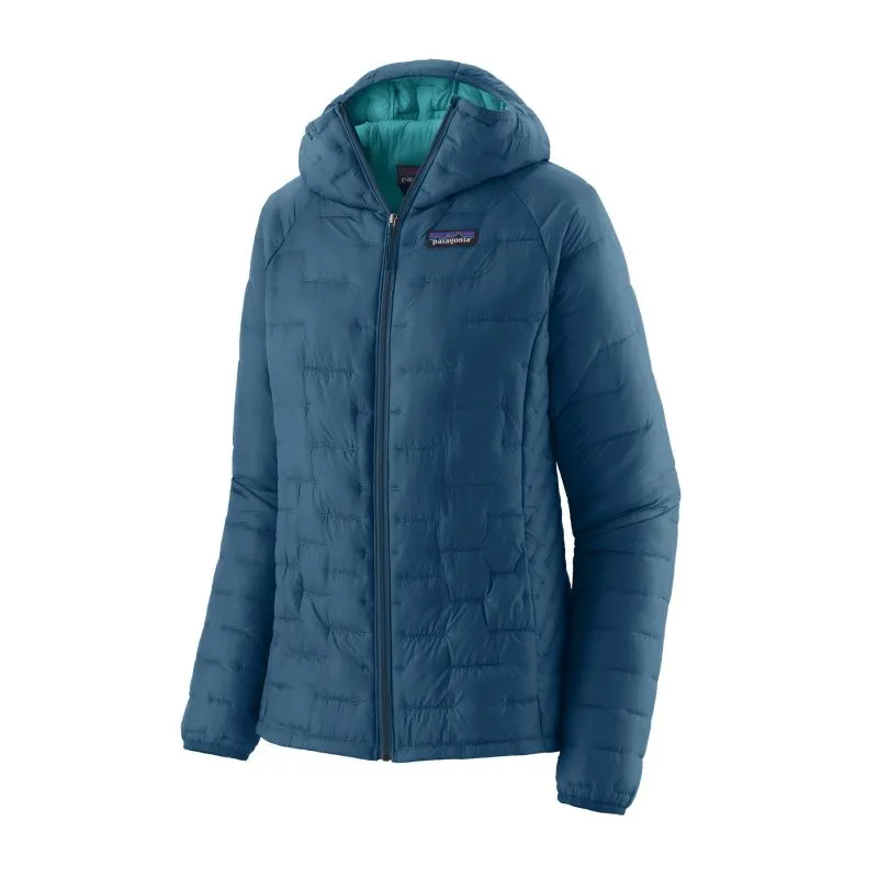 Chaqueta de plumón para mujer Patagonia W's Micro Puff Hoody (Lagom Blue)