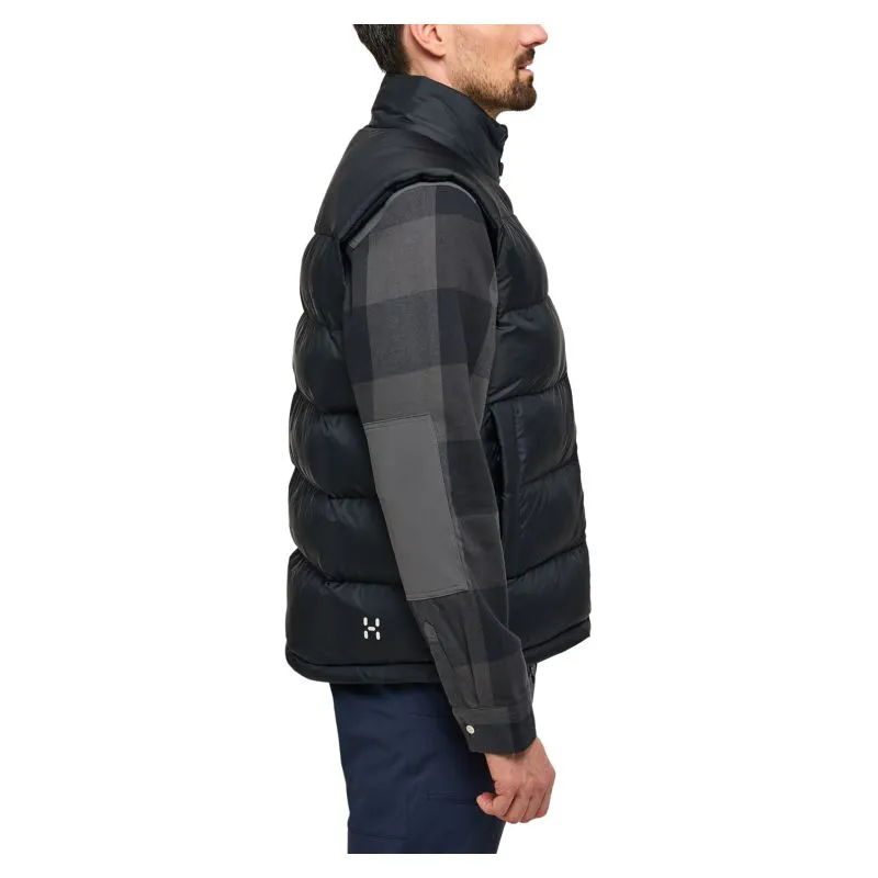 Chaqueta de plumón sin mangas para hombre Haglöfs Puffy Mimic (true Black)