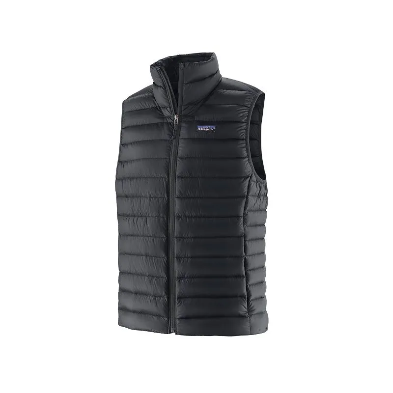 Chaqueta de plumón sin mangas para hombre Patagonia Chaleco de plumón (Negro)
