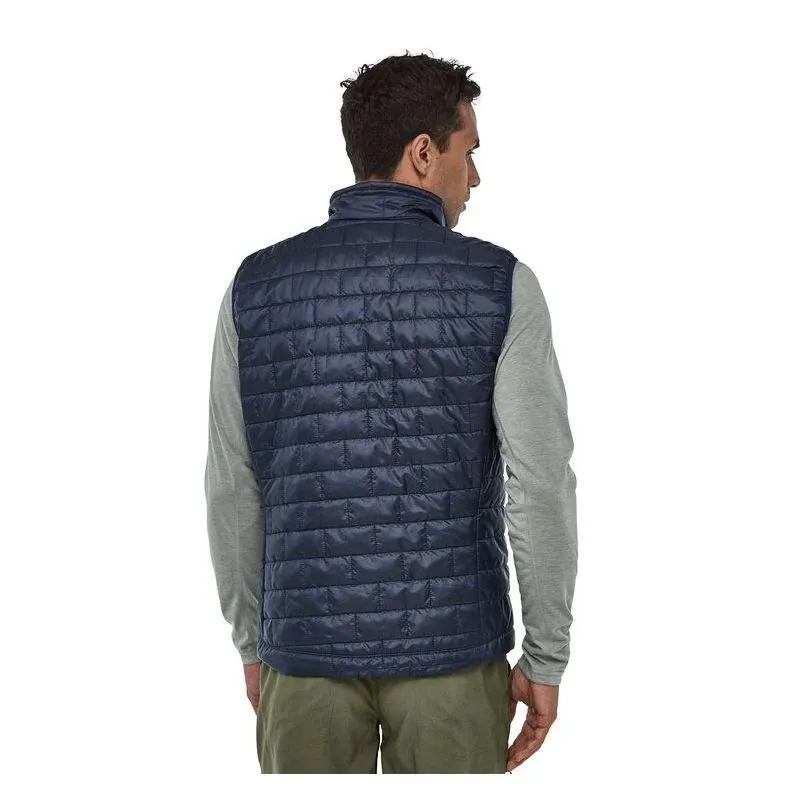 Chaqueta de plumón sin mangas para hombre Patagonia Nano Puff Vest (Classic Navy)