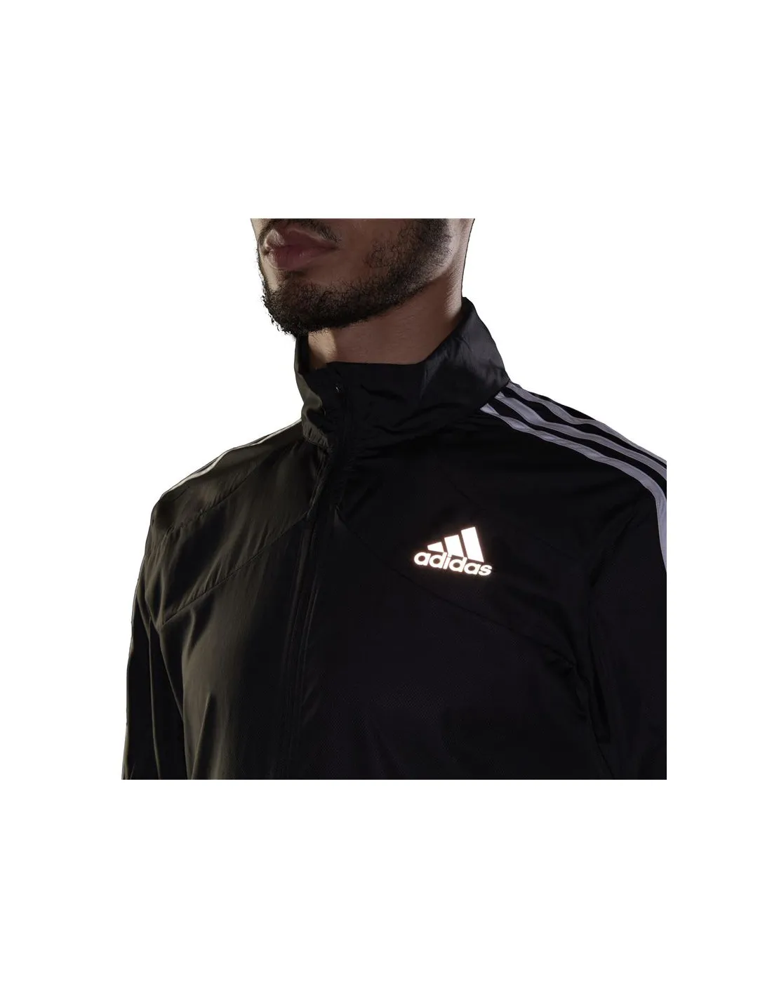 Chaqueta de running adidas Marathon 3 Bandas