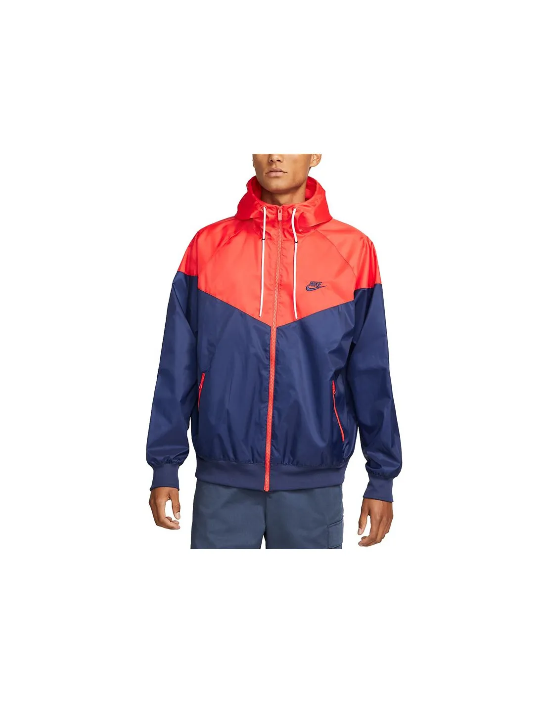 Chaqueta de running Nike Sportswear Windrunner azul Hombre