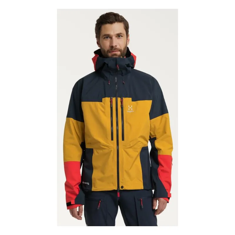 Chaqueta HAGLÖFS Spitz GTX Pro (Hojas de otoño/Azul estannífero) hombre