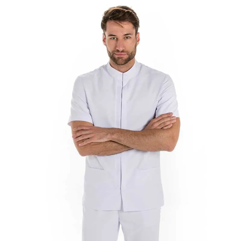CHAQUETA HOMBRE DE MICROFIBRA TIRILLA MANGA CORTA  DYNEKE