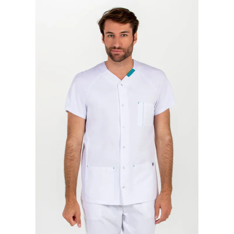CHAQUETA HOMBRE MANGA RANGLáN DETALLE VERDE AGUAMARINA  DYNEKE