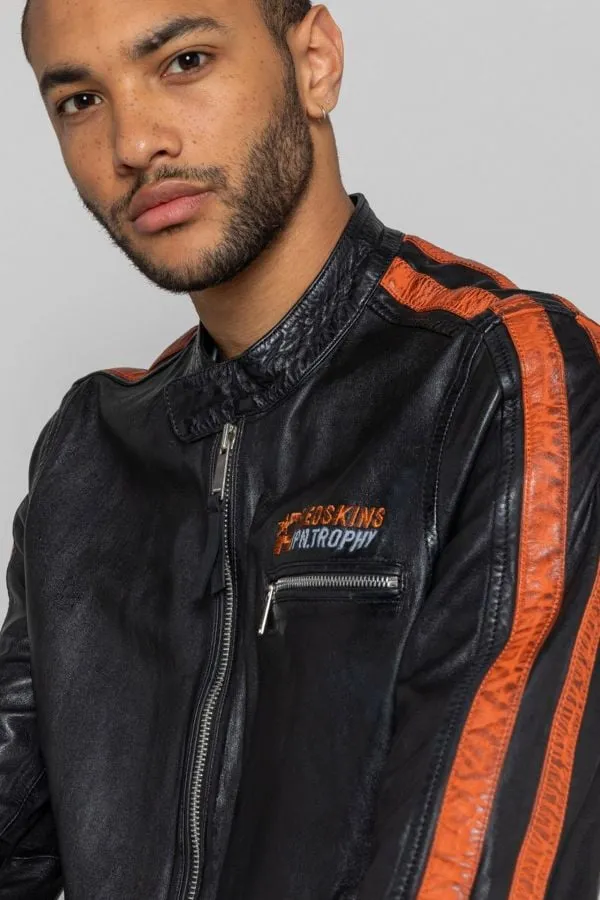 Chaqueta Hombre Redskins Cardiff Calista Black Orange 