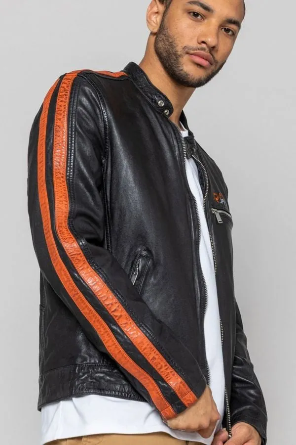 Chaqueta Hombre Redskins Cardiff Calista Black Orange 