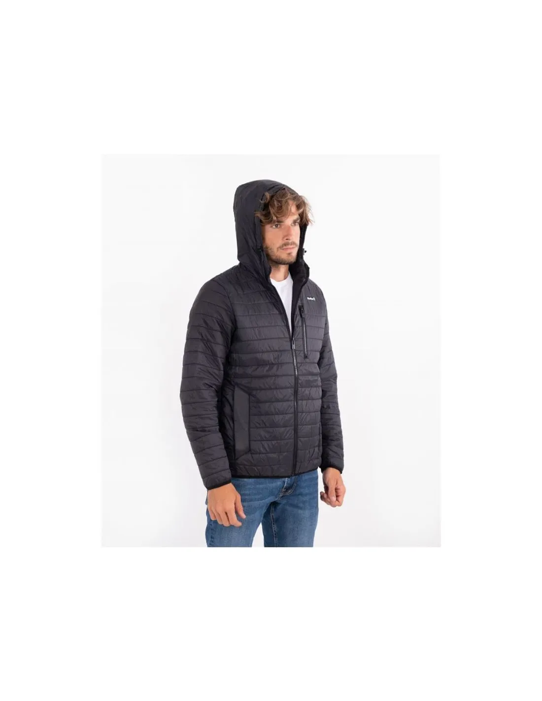 Chaqueta Hurley Balsam Quilted Packable negro Hombre
