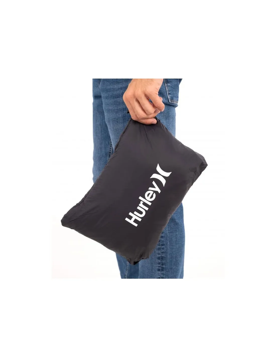 Chaqueta Hurley Balsam Quilted Packable negro Hombre