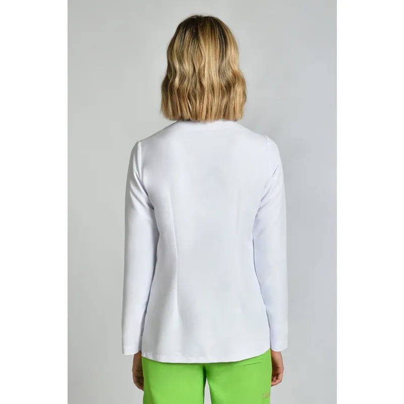 CHAQUETA MUJER DE MICROFIBRA CONTRASTE PISTACHO Y GRIS  DYNEKE