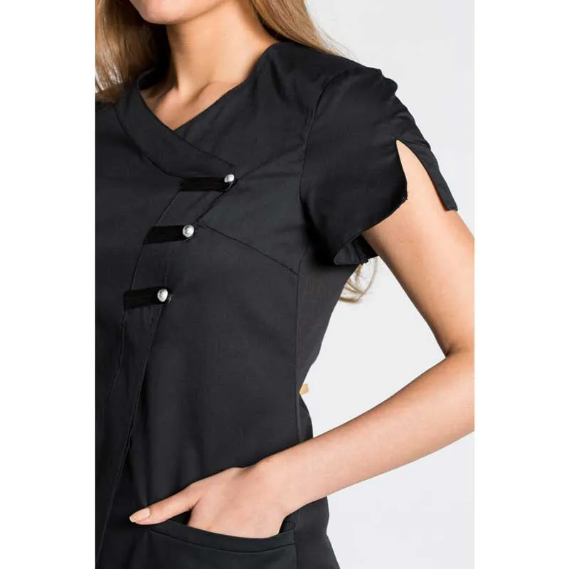 CHAQUETA NEGRA CON COSTADILLO COOL DRY  DYNEKE