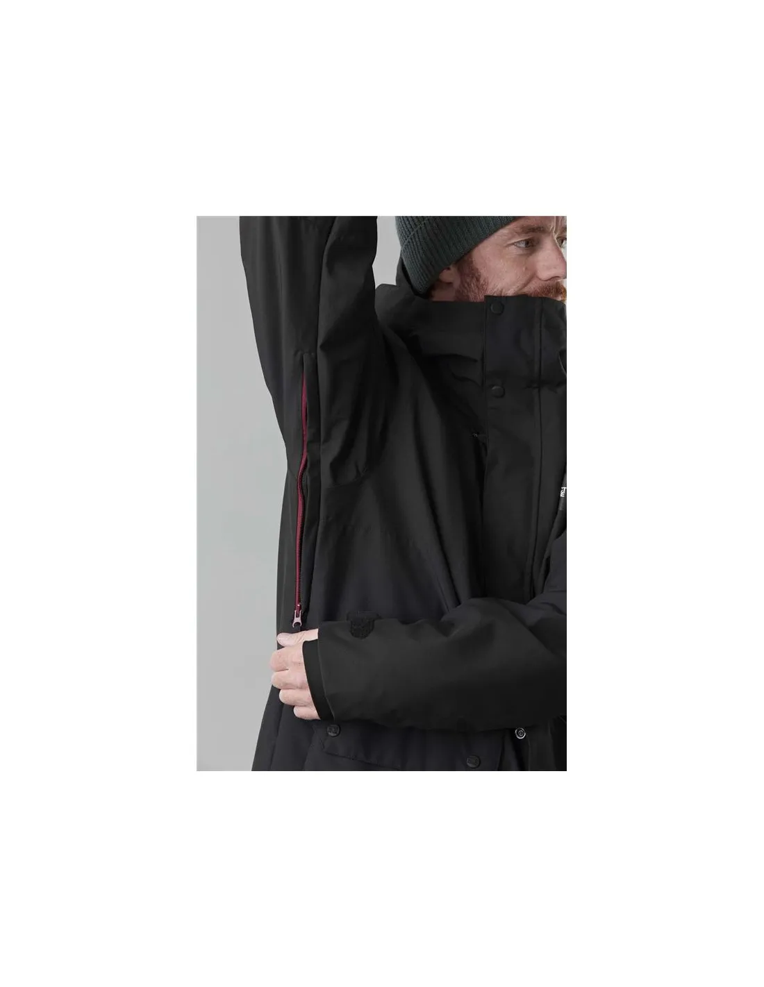 Chaqueta negra de esquí Picture Fines Hombre