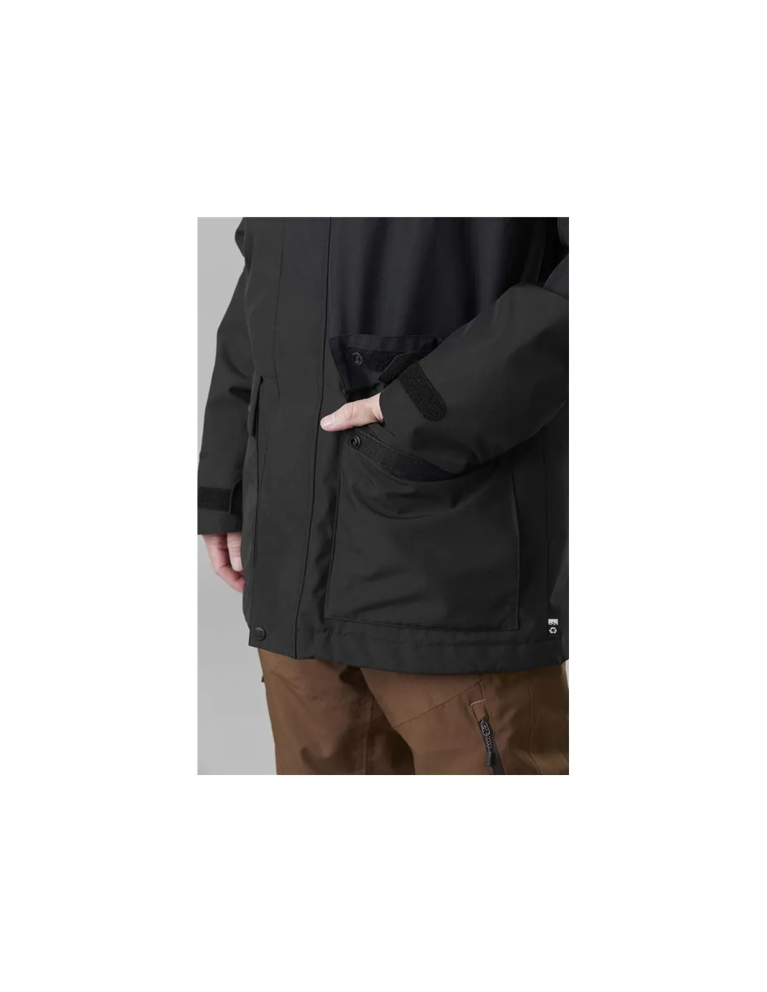 Chaqueta negra de esquí Picture Fines Hombre