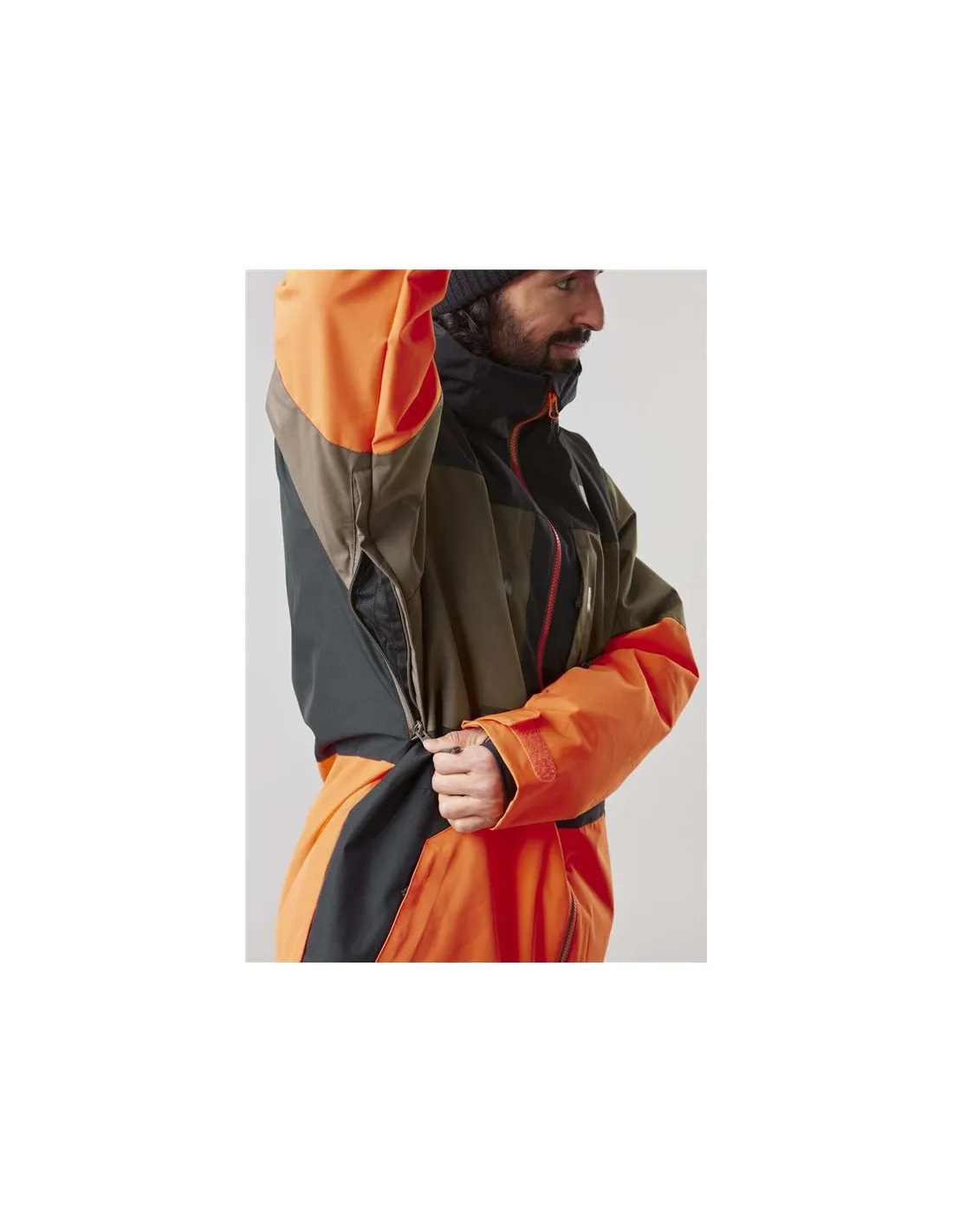 Chaqueta negra de snowboard Picture Elfyn Hombre