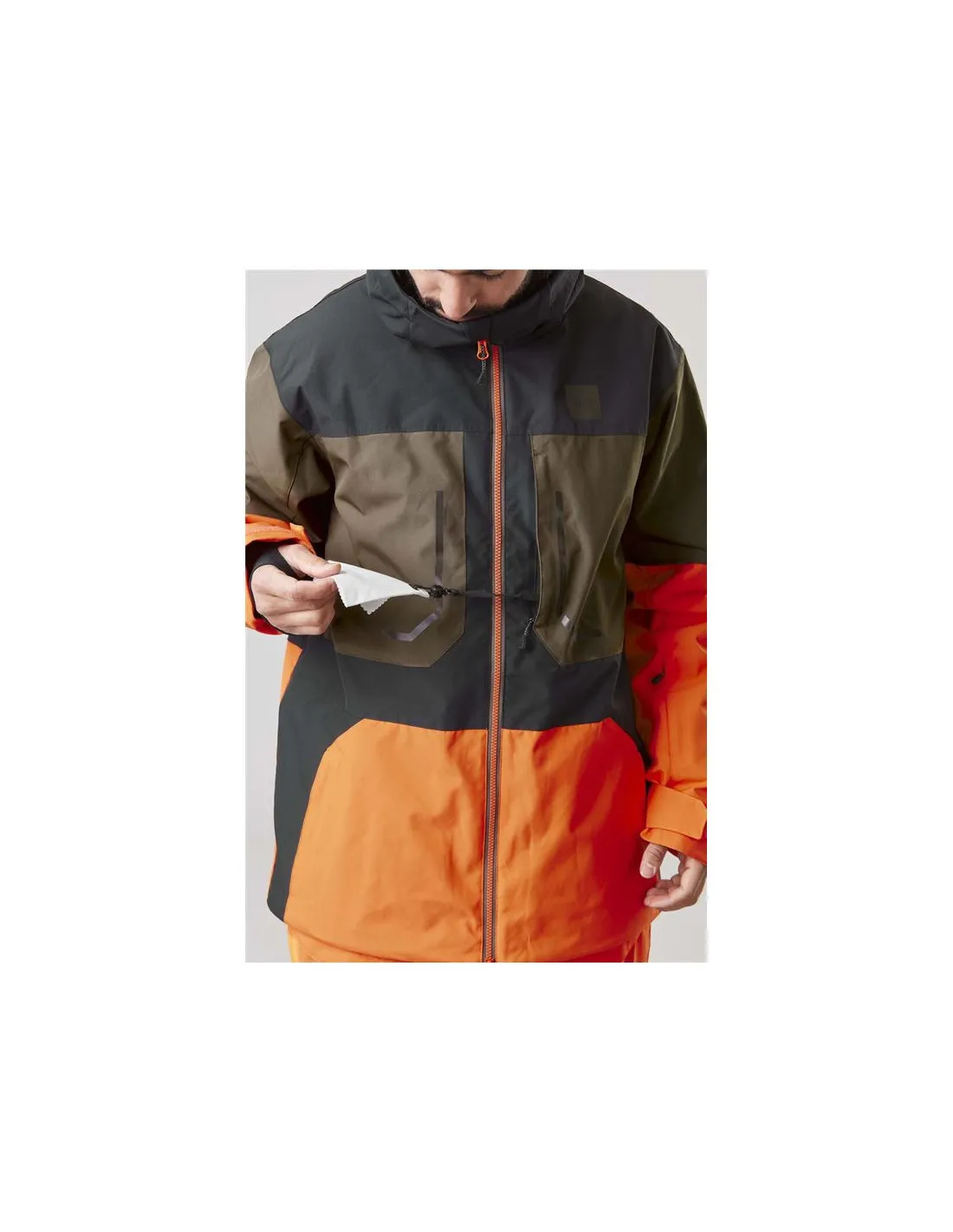 Chaqueta negra de snowboard Picture Elfyn Hombre