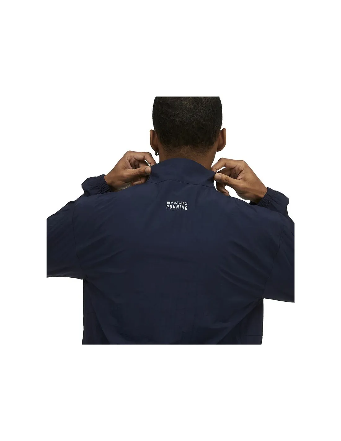 Chaqueta New Balance Graphic Impact Run Hombre BL