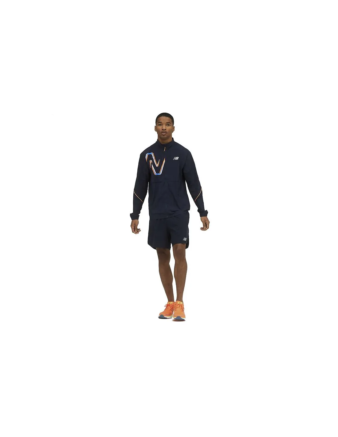 Chaqueta New Balance Graphic Impact Run Hombre BL