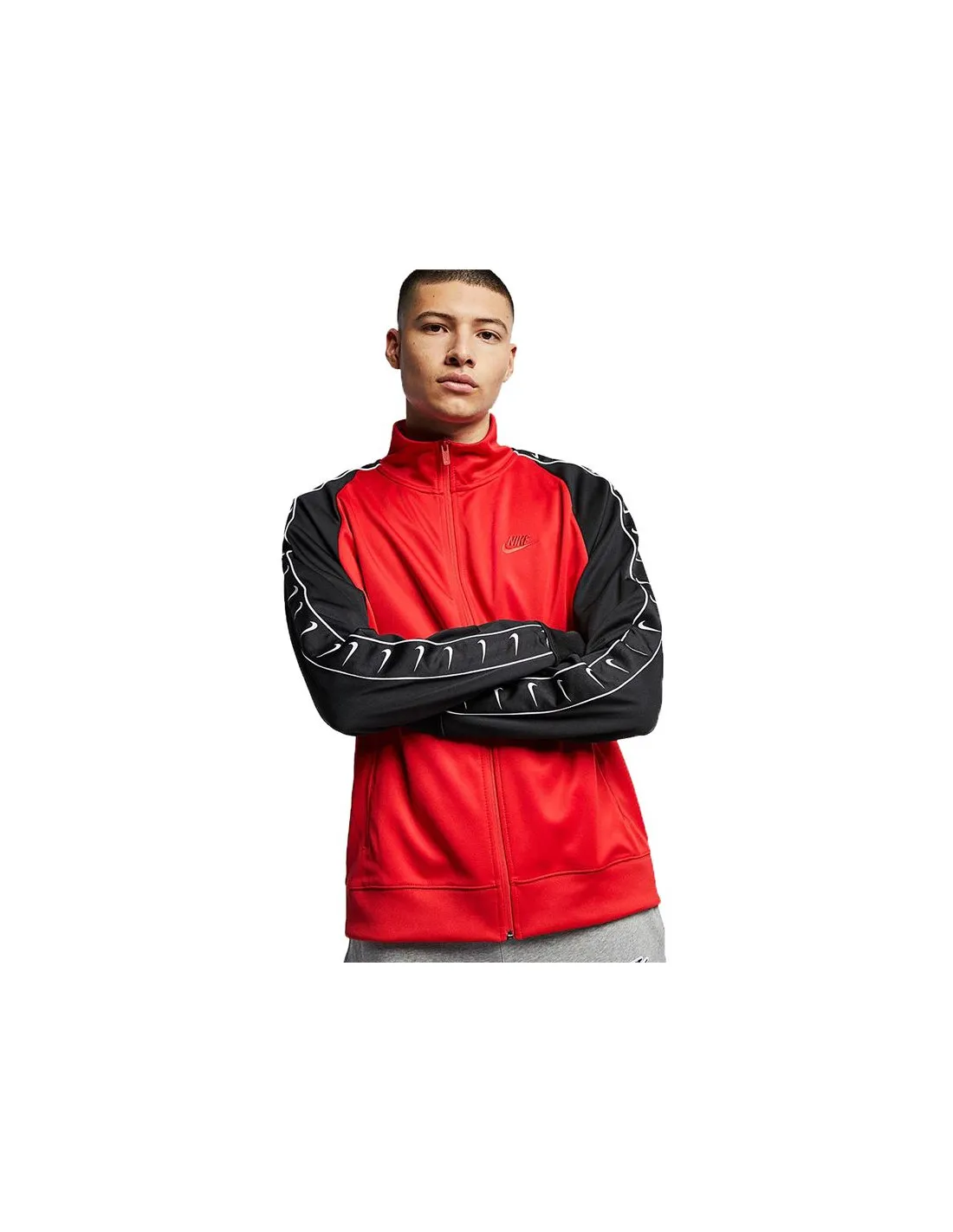 Chaqueta Nike Swoosh Rojo/Negro