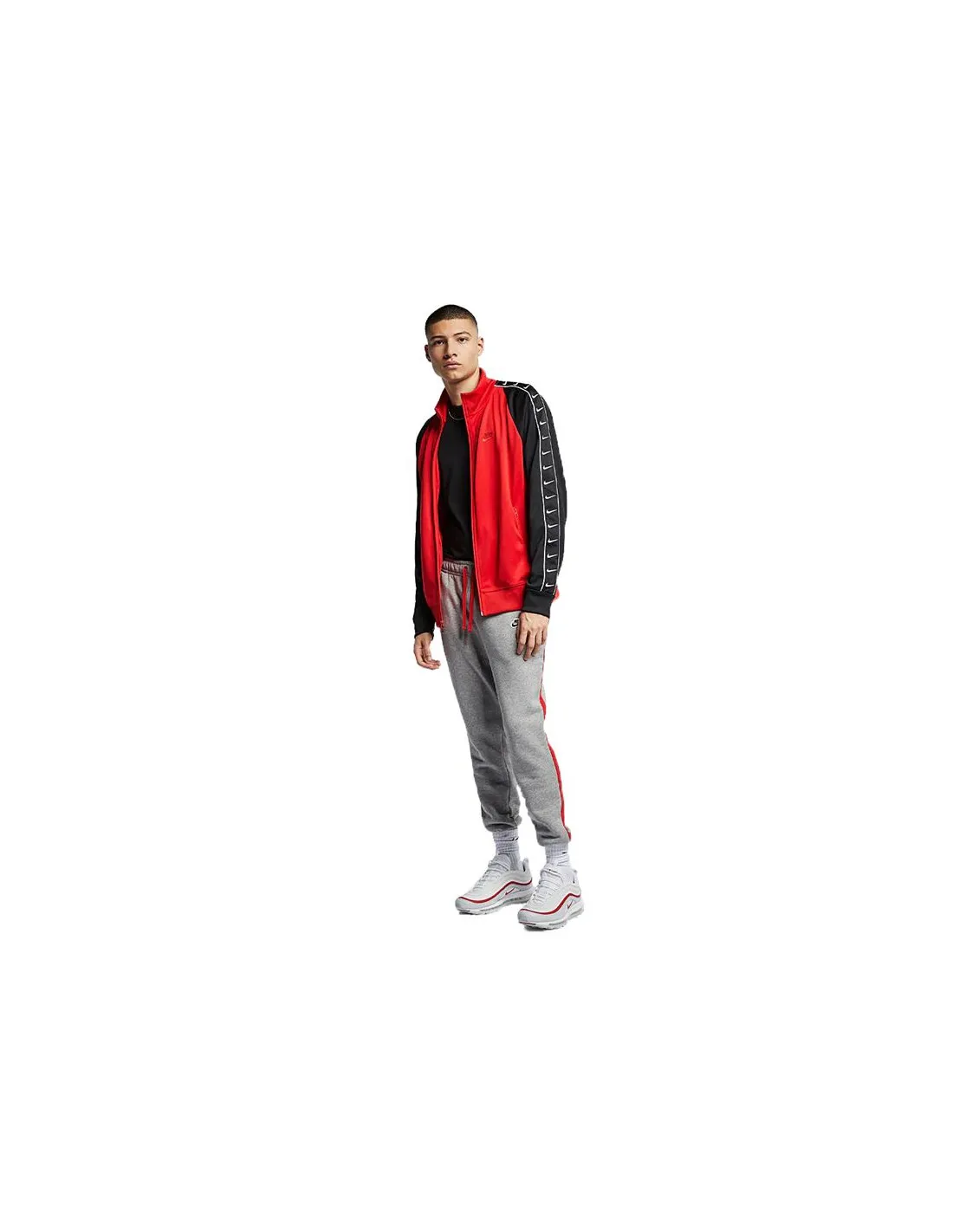 Chaqueta Nike Swoosh Rojo/Negro