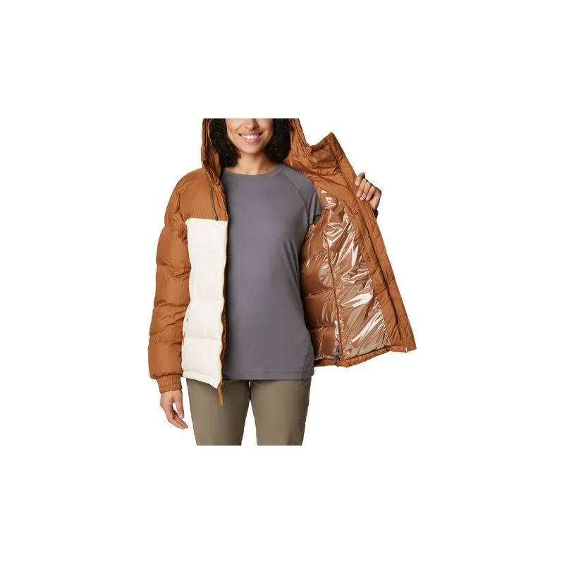 Chaqueta para mujer Columbia Pike Lake II (Camel Brown, Chalk)