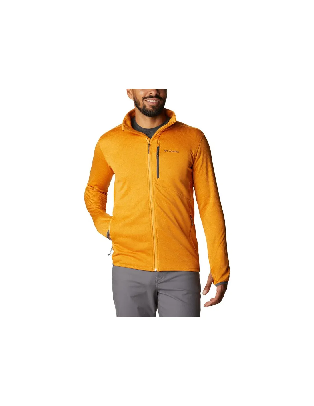 Chaqueta polar Columbia Park View™ Fleece Full Zip Hombre Orange
