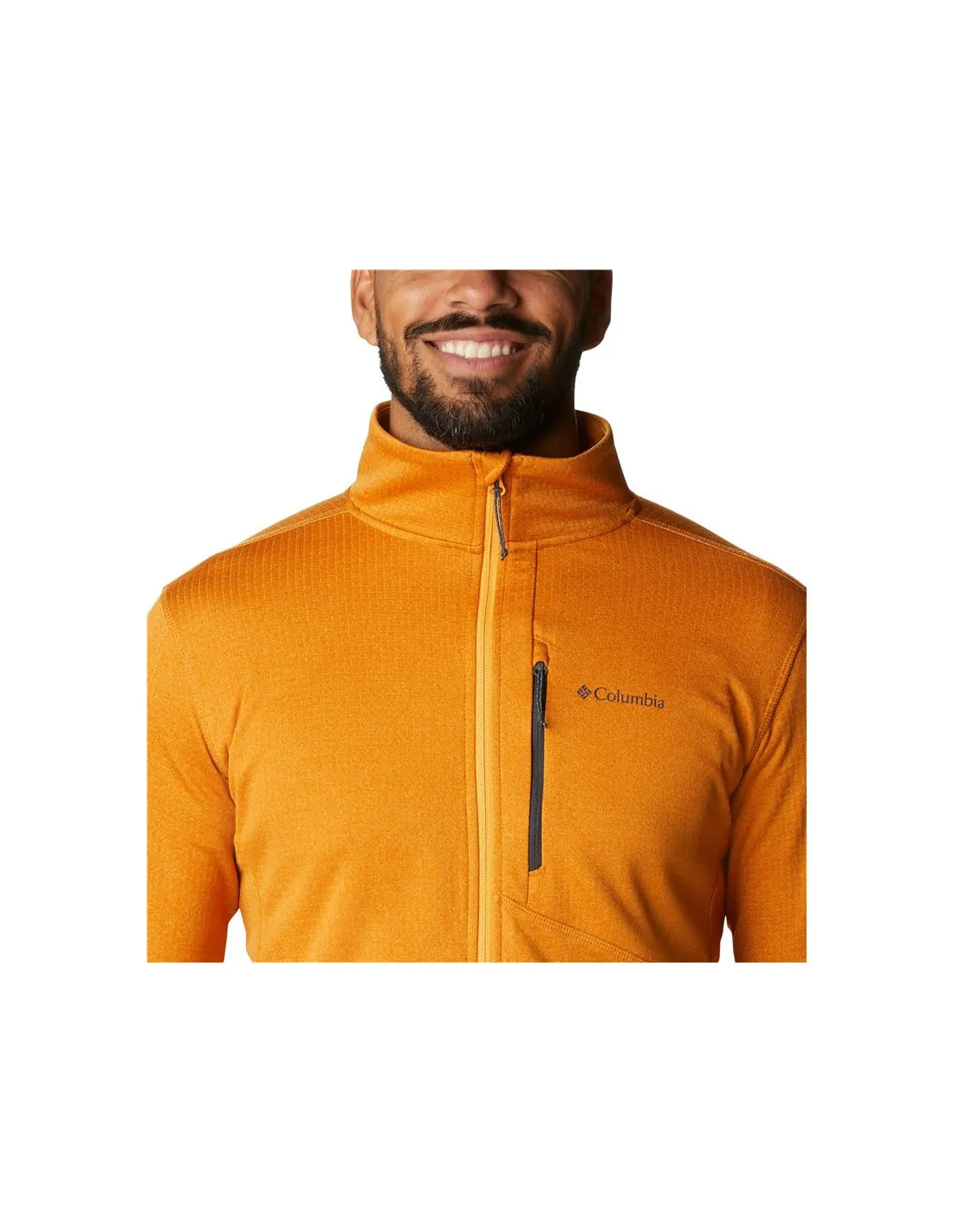 Chaqueta polar Columbia Park View™ Fleece Full Zip Hombre Orange