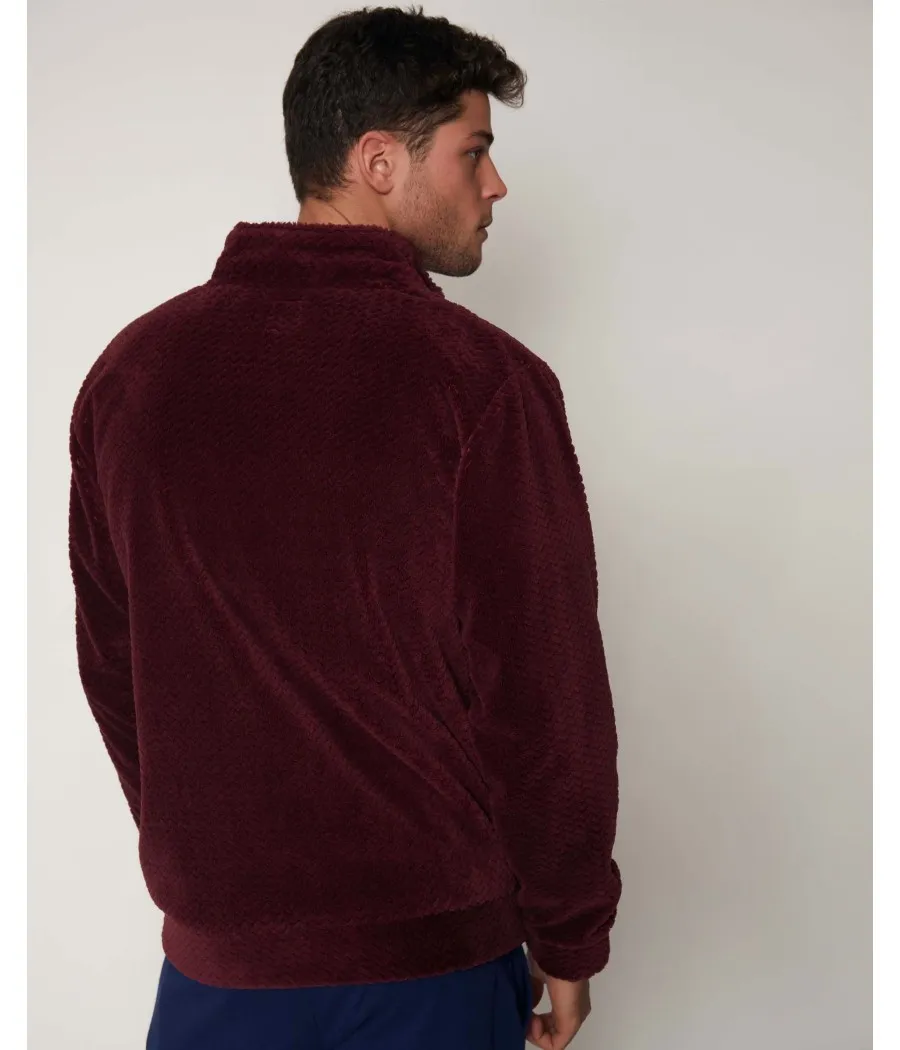 Chaqueta Record hombre Lois invierno granate