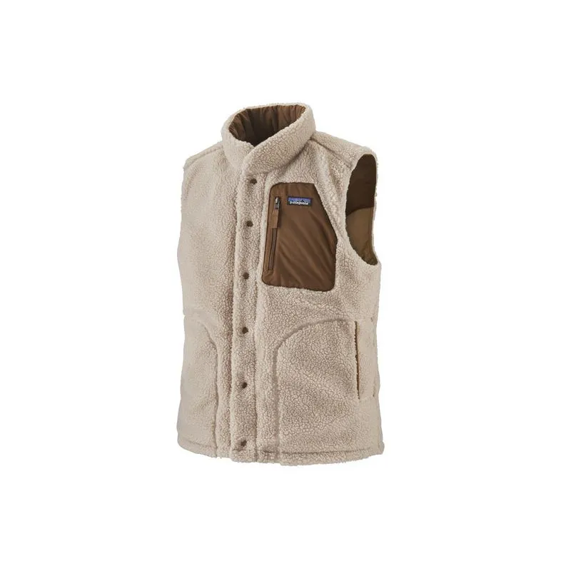 Chaqueta sin mangas Patagonia M's Reversible Bivy Down Vest (Classic Tan) hombre