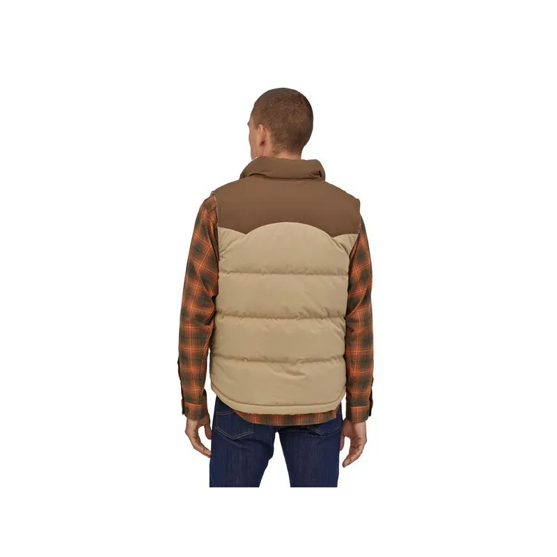 Chaqueta sin mangas Patagonia M's Reversible Bivy Down Vest (Classic Tan) hombre